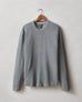 Men's French Rib Crew - Lava Smoke